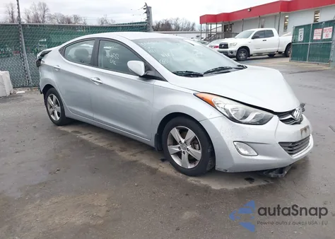 2013 Hyundai Elantra Gls z USA, uszkodzony, nr VIN 5NPDH4AE7DH431777